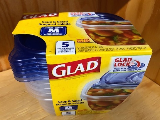 Order Glad Food Storage Containers, Soup and Salad